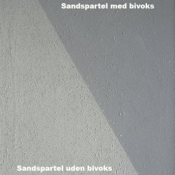 Indfarvet Sandspartel