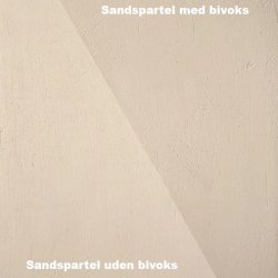 Indfarvet Sandspartel