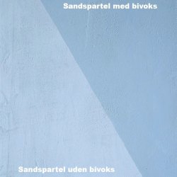 Indfarvet Sandspartel
