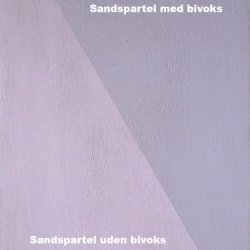 Indfarvet Sandspartel